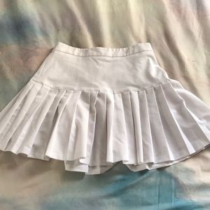 Forever 21 White Tennis Skirt